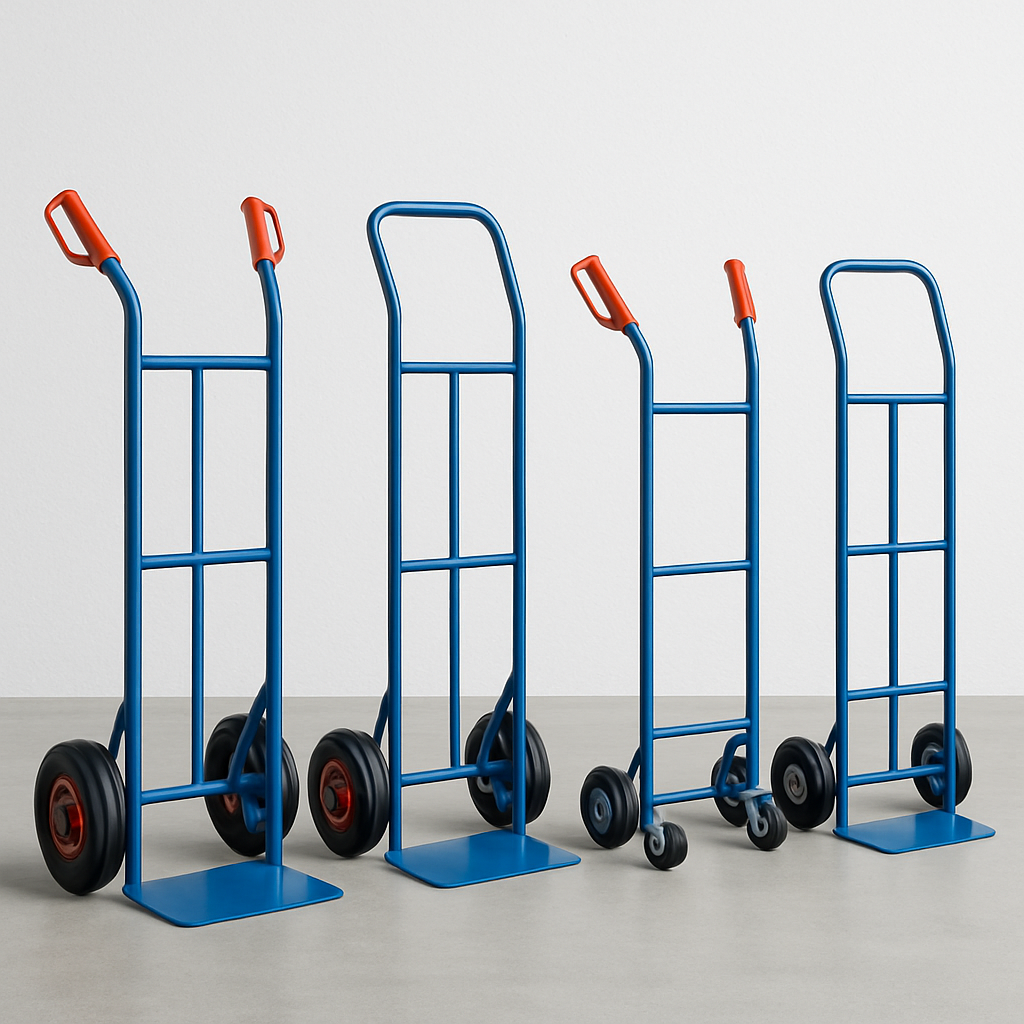 Heavy Duty Hand Truck with Steel Frame – Dolly Cart for Moving Boxes, Furniture, and Appliances