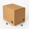 Small Moving Boxes - 16" x 10" x 10"