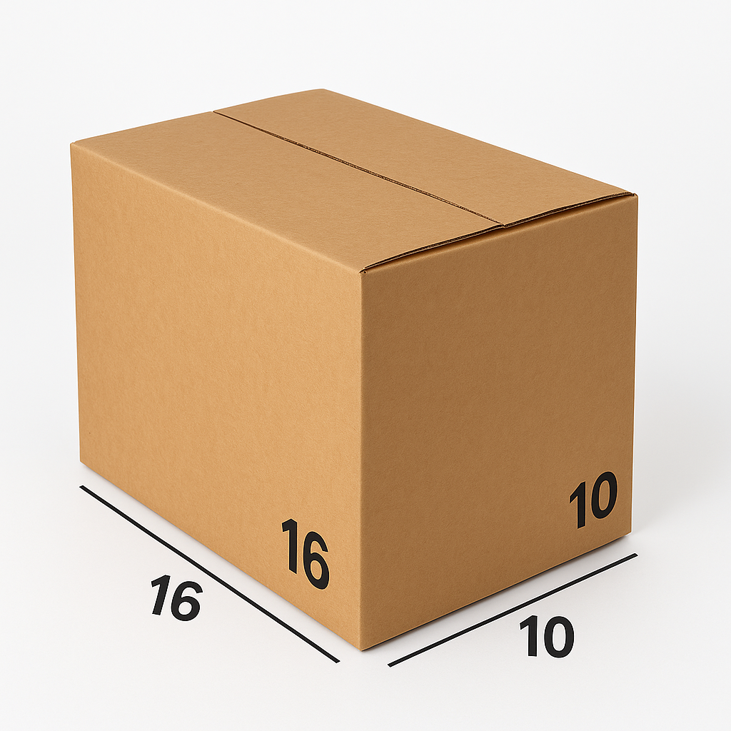 Small Moving Boxes - 16" x 10" x 10"