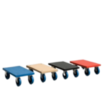 Heavy-Duty Moving Dolly with Swivel Wheels – Durable Furniture and Appliance Cart for Easy Transport- Rental