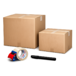 College Moving Kit – 8 Boxes with Tape and Marker